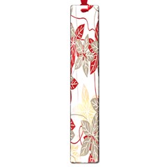 Floral Pattern Background Large Book Marks by Simbadda