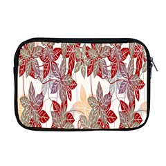 Floral Pattern Background Apple Macbook Pro 17  Zipper Case by Simbadda