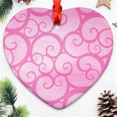 Pattern Heart Ornament (two Sides) by Valentinaart