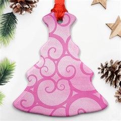 Pattern Christmas Tree Ornament (two Sides) by Valentinaart