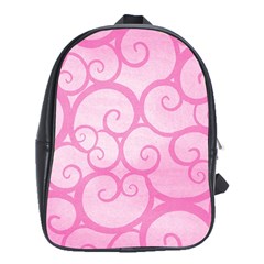 Pattern School Bags (xl)  by Valentinaart