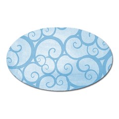 Pattern Oval Magnet by Valentinaart