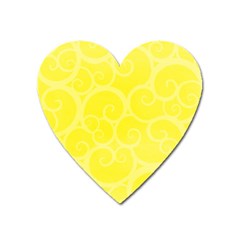 Pattern Heart Magnet by Valentinaart