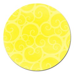 Pattern Magnet 5  (round) by Valentinaart