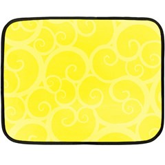 Pattern Fleece Blanket (mini) by Valentinaart