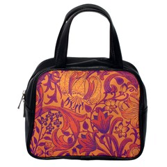 Floral Pattern Classic Handbags (one Side) by Valentinaart