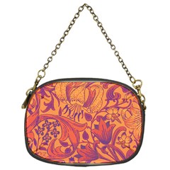 Floral Pattern Chain Purses (one Side)  by Valentinaart