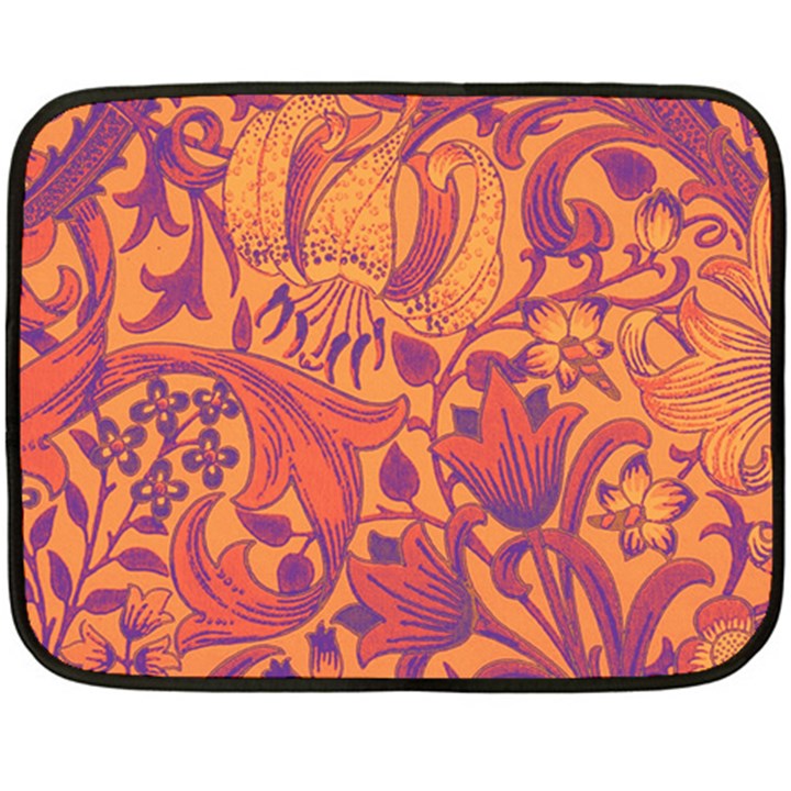 Floral pattern Fleece Blanket (Mini)