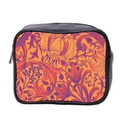 Floral Pattern Mini Toiletries Bag 2-side by Valentinaart