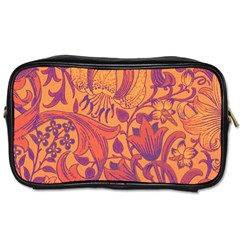 Floral Pattern Toiletries Bags by Valentinaart