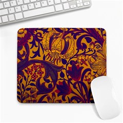 Floral Pattern Large Mousepads by Valentinaart