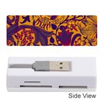 Floral pattern Memory Card Reader (Stick)  Front