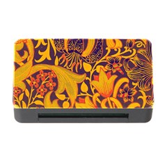 Floral Pattern Memory Card Reader With Cf by Valentinaart