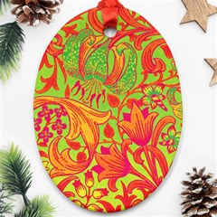 Floral Pattern Ornament (oval) by Valentinaart