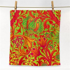 Floral Pattern Face Towel by Valentinaart