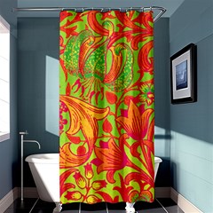 Floral Pattern Shower Curtain 36  X 72  (stall)  by Valentinaart