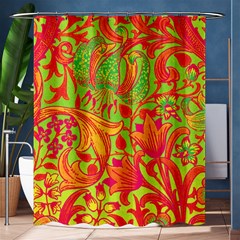 Floral Pattern Shower Curtain 60  X 72  (medium)  by Valentinaart