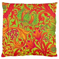 Floral Pattern Standard Flano Cushion Case (one Side) by Valentinaart