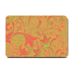 Floral Pattern Small Doormat  by Valentinaart