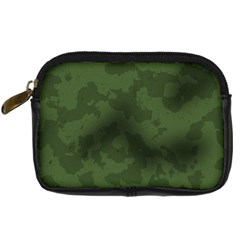 Vintage Camouflage Military Swatch Old Army Background Digital Camera Cases by Simbadda