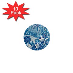 Floral Pattern 1  Mini Magnet (10 Pack)  by Valentinaart