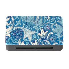 Floral Pattern Memory Card Reader With Cf by Valentinaart