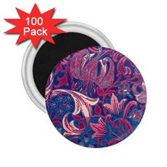 Floral Pattern 2 25  Magnets (100 Pack)  by Valentinaart