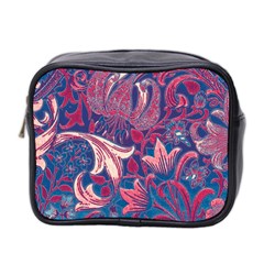 Floral Pattern Mini Toiletries Bag 2-side by Valentinaart