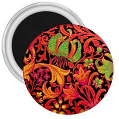 Floral pattern 3  Magnets