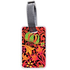 Floral pattern Luggage Tags (One Side) 