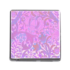 Floral Pattern Memory Card Reader (square) by Valentinaart