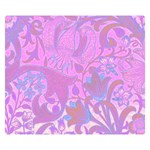 Floral pattern Double Sided Flano Blanket (Small)  50 x40  Blanket Front