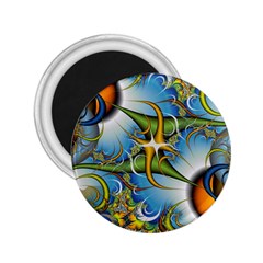 Random Fractal Background Image 2.25  Magnets