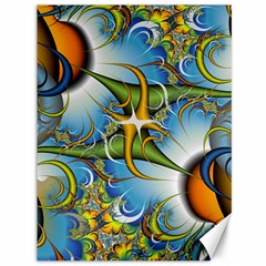 Random Fractal Background Image Canvas 36  x 48  