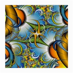 Random Fractal Background Image Medium Glasses Cloth