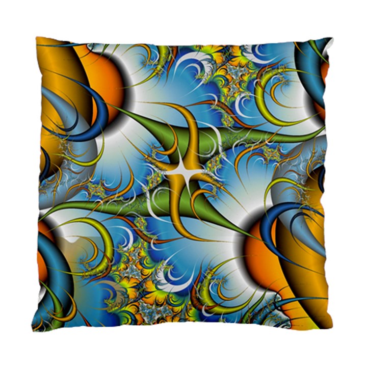 Random Fractal Background Image Standard Cushion Case (Two Sides)