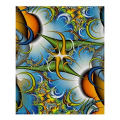 Random Fractal Background Image Shower Curtain 60  x 72  (Medium) 