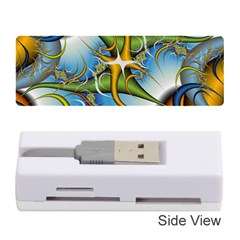 Random Fractal Background Image Memory Card Reader (Stick) 