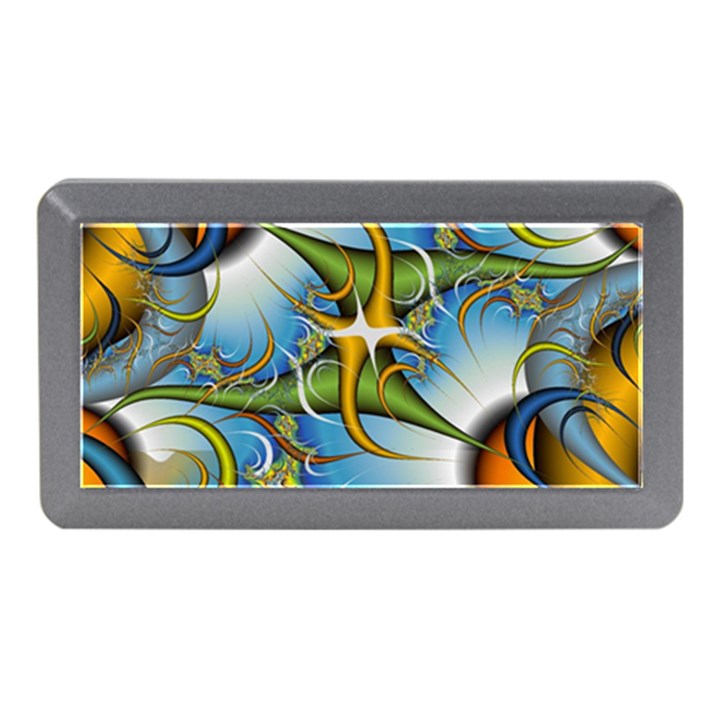 Random Fractal Background Image Memory Card Reader (Mini)