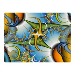 Random Fractal Background Image Double Sided Flano Blanket (Mini) 