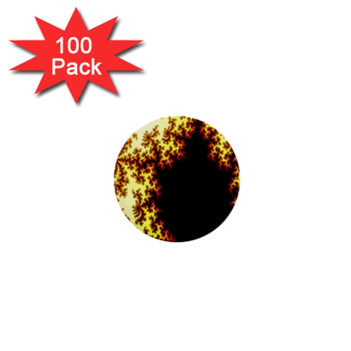 A Fractal Image 1  Mini Buttons (100 pack) 