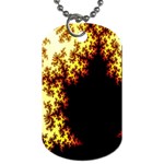 A Fractal Image Dog Tag (One Side) Front