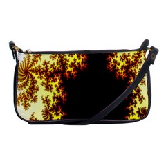 A Fractal Image Shoulder Clutch Bags by Simbadda