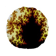 A Fractal Image Standard 15  Premium Flano Round Cushions