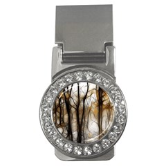 Fall Forest Artistic Background Money Clips (cz)  by Simbadda