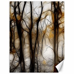 Fall Forest Artistic Background Canvas 12  X 16   by Simbadda