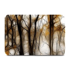 Fall Forest Artistic Background Plate Mats by Simbadda