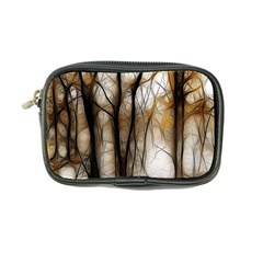 Fall Forest Artistic Background Coin Purse by Simbadda