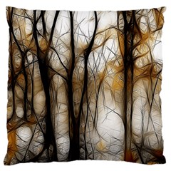 Fall Forest Artistic Background Standard Flano Cushion Case (two Sides)