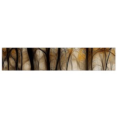 Fall Forest Artistic Background Flano Scarf (small) by Simbadda